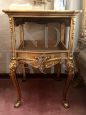 Pair of bedside tables in Venetian Baroque style, early 1900s
