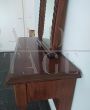 Antique style entrance console with mirror