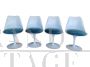 Set of 4 Tulip chairs by Eero Saarinen for Knoll International, 1970s