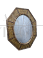 Classic Venetian mirror in carved wood, Italy mid 1900s