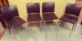 4 Molteni design chairs