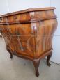 Rounded chest of drawers in Venetian Baroque style, mid XX century