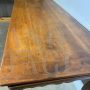 Antique extendable Provencal refectory table in cherry wood, 1770