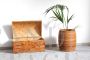 Vintage bamboo trunk, Italy 1970s