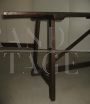 Large rectangular vintage table in solid fir