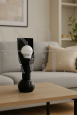Table lamp 600 P by Gino Sarfatti in black color