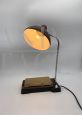 Vintage adjustable desk lamp with agenda