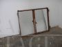 50's Industrial Style Metal Mirror Window