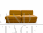 Amanta modular sofa by B&B Italia in yellow leather, 1960s