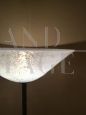 Original Vistosi Neverrino 70s floor lamp in Murano glass