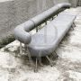 Large sofa with 3 elements, Italian design 1980s