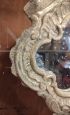 Antique Italian reliquary mirror from 18th century