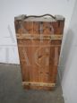 Vintage crate with rope handles, 1980s