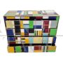 Four-drawer dresser in multicolored Murano glass