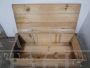 Vintage crate with rope handles, 1980s