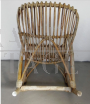 Bamboo rocking chair
