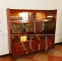 Bar cabinet by Vittorio Dassi with artist tiles, Italy 1950s