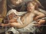 Saint Joseph with Child, oil painting on canvas, Italy 18th century