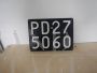 Padua Italian vintage car license plate