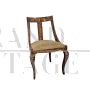 Set of six inlaid chairs from the early 1900s