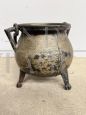 Antique three-legged cauldron, 18th century