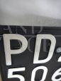Padua Italian vintage car license plate