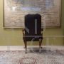English Chesterfield high back chair