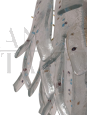 Chandelier with Murano glass stems by Barbini, 1970s