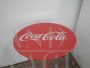 Coca-Cola round garden table from the 70s