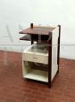 Modular telephone stand cabinet from the 1960s