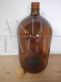 Vintage apothecary bottle with plastic cap