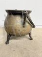 Antique three-legged cauldron, 18th century