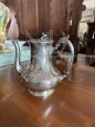 Antique Sheffield silver teapot by Shaw & Fisher, late 19th century                            