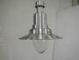 Industrial suspension lamp in aluminum, 1980s