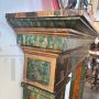Antique 19th century hand-painted fireplace surround