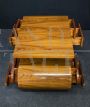 Art Deco double-sided coffee table cabinet