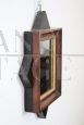 Antique walnut mirror from the early 19th century
