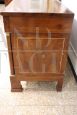 Antique Empire walnut dresser with secret drawer, early 19th century