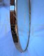 Small round wall mirror from the 1960s