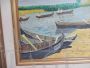 Allegrini - painting with boats at the river