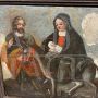 Flight into Egypt - Antique 17th century oil painting from the Italian school