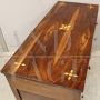 Antique Empire chest of drawers in inlaid walnut from the 19th century