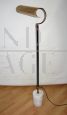 70's floor lamp in brass with marble base                             
                            