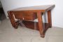Antique carpenter's bench from the 19th century in solid elm