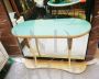 Vintage entrance console with mirror, 1950s Italy