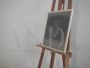 Mina Anselmi - charcoal portrait of a man