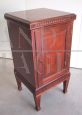 Small antique cabinet in mahogany with one door