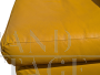 Amanta modular sofa by B&B Italia in yellow leather, 1960s