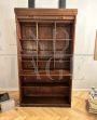 Antique rolling shutter bookcase from the early 1900s