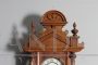 Antique Junghans wall clock in walnut from the early 1900s